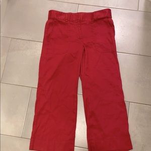 Ann Taylor Wide Leg Linen Pants